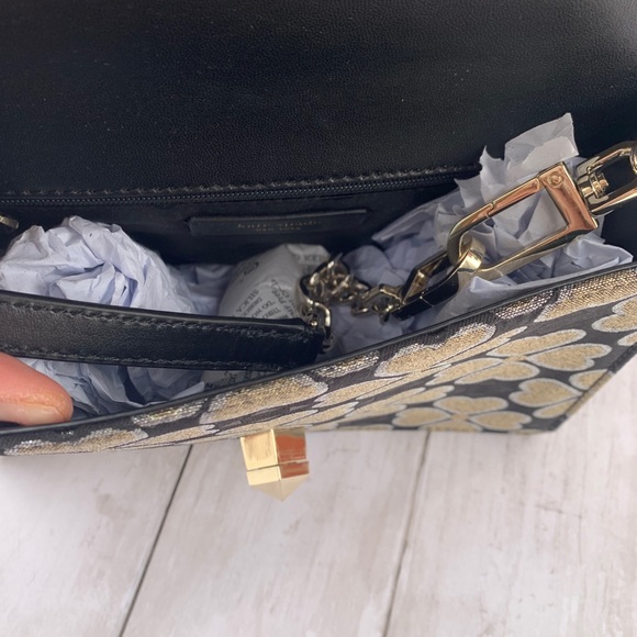 NWT KATE SPADE ODETTE JACQUARD SMALL TOP SATCHEL - Picture 4 of 7